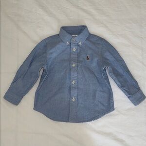 Ralph Lauren chambray button down 18M
